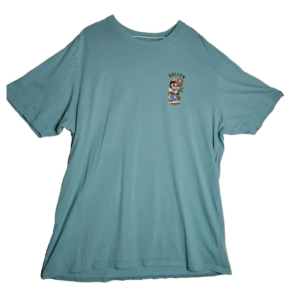 Sullen Art Collective Blue Premium Fit Graphic Tattoo Short Sleeve Men`s T-shirt